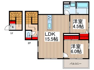 Ｂｅｌｌｅｖｕｅの物件間取画像